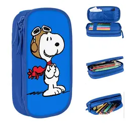 Snoopie the飛んでいる鉛筆ケース、ace pencilcase、女の子と男の子のためのペンホルダー、スクールバッグ、化粧品文房具