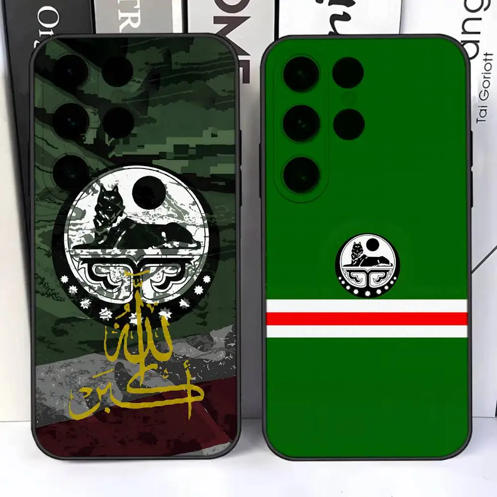 

Advanced C-Chechen Coat Of Arms For Samsung S25,S24,Ultra,S20,S30,Plus,S22,S23,Ultra,Plus,5G Black Silicone Soft Case