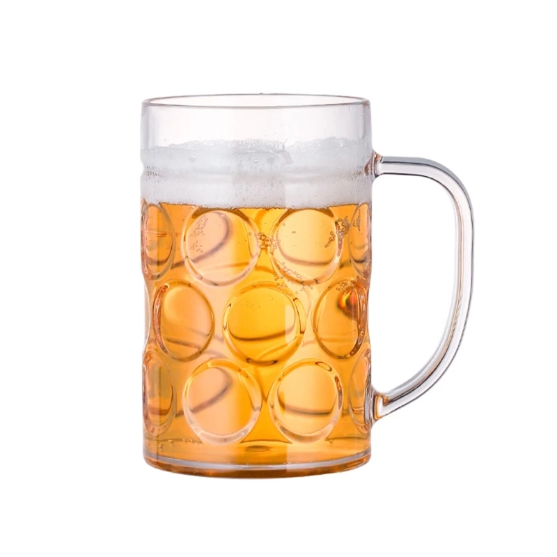 Shatterproof Acrylic Beer Mug Water Tumblers for Indoor Outdoor Dishwasher Safe Drop Shipping