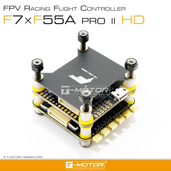 T-MOTOR F7 F55A Pro II 30x30 Stack HD 3-6S 4in1 Flight Controller FC ESC Combo FPV Racing Freestyle Drones DIY Parts