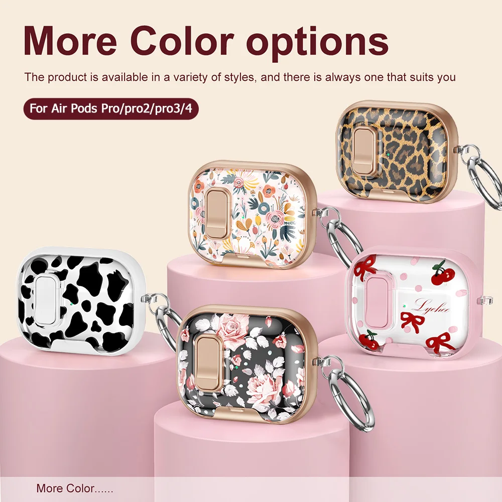 الألبان البقرة شفافة سماعة لاسلكية تعمل بالبلوتوث حقيبة سماعة الاذن ل Airpods 4 برو 2 3 حافظة بولي يوريثان واضح التبديل اقفال الصناديق غطاء مع هوك #2