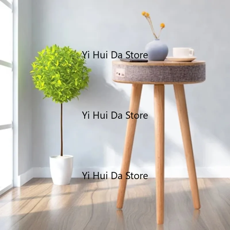 Smart bluetooth coffee table stereo mobile phone wireless charging home creative speaker simple furniture sofa edge