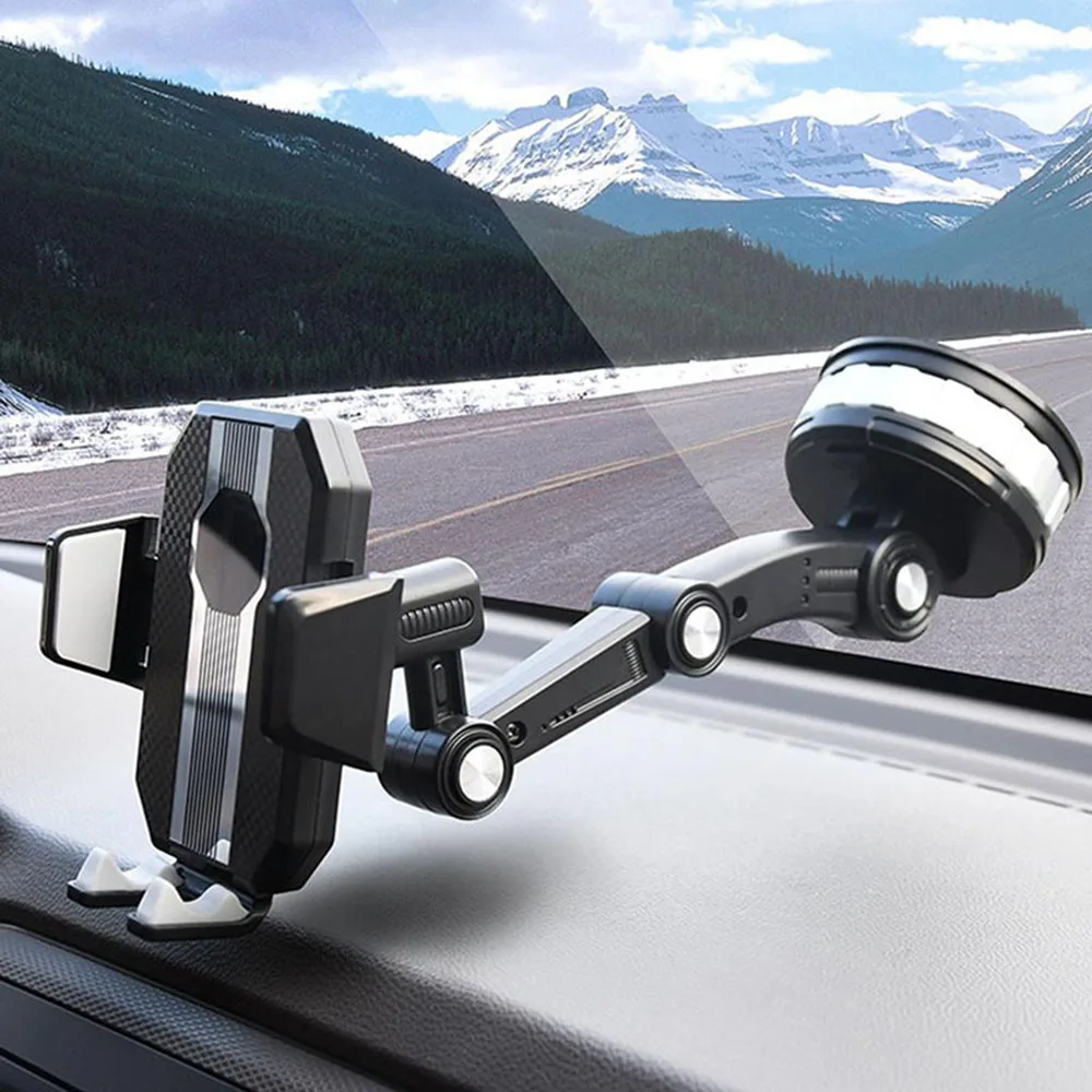 Multifunctional Adjustable Mobile Phone Holder Suction Cup AR Navigation Phone Mount For Redmi Samsung iPhone 11 Pro Phone Stand