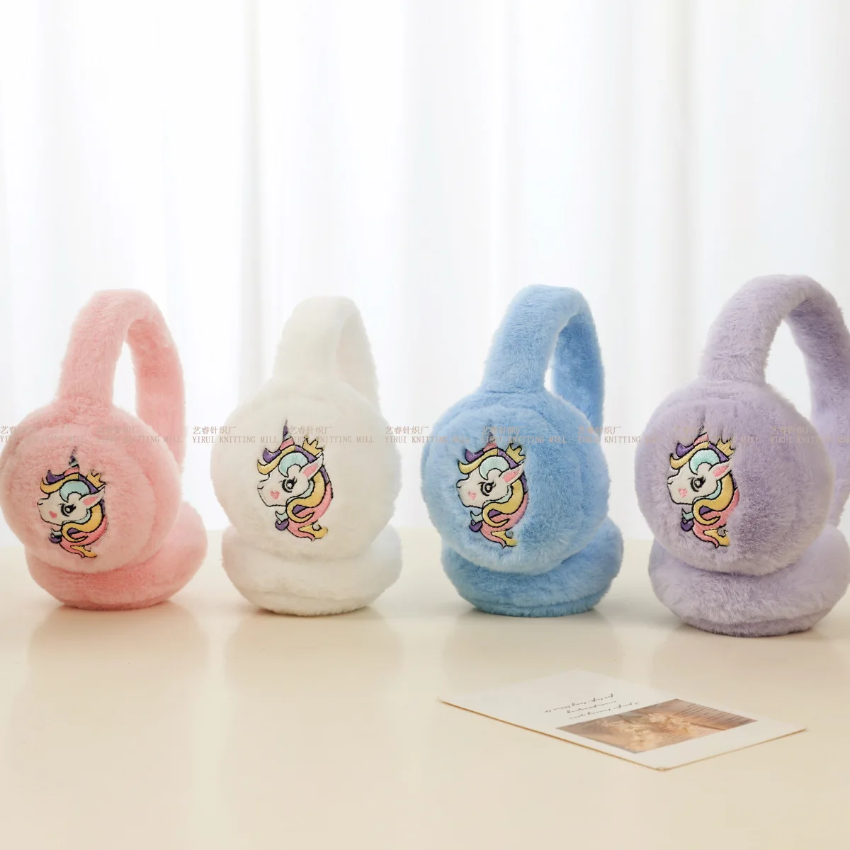 جديد صغير الشتاء الدفء غطاء للأذن بطانة للأذن مكافحة البرد ومكافحة التجميد سميكة الكرتون الأذن تدفئة الأذن أكياس