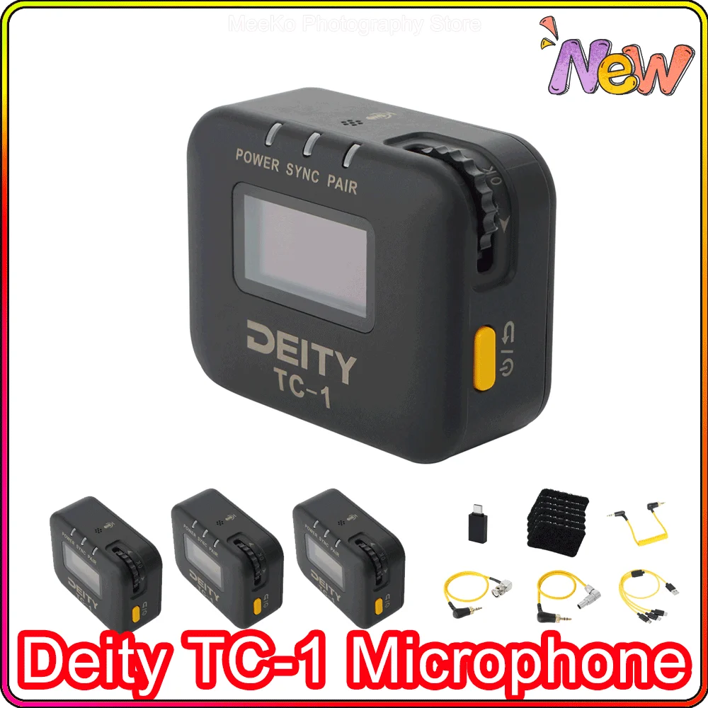 Aputure TC1 DEITY TC-1 Wireless Timecode Box: The Silent Synchronization Hero for Professional Multi-Camera Shoots