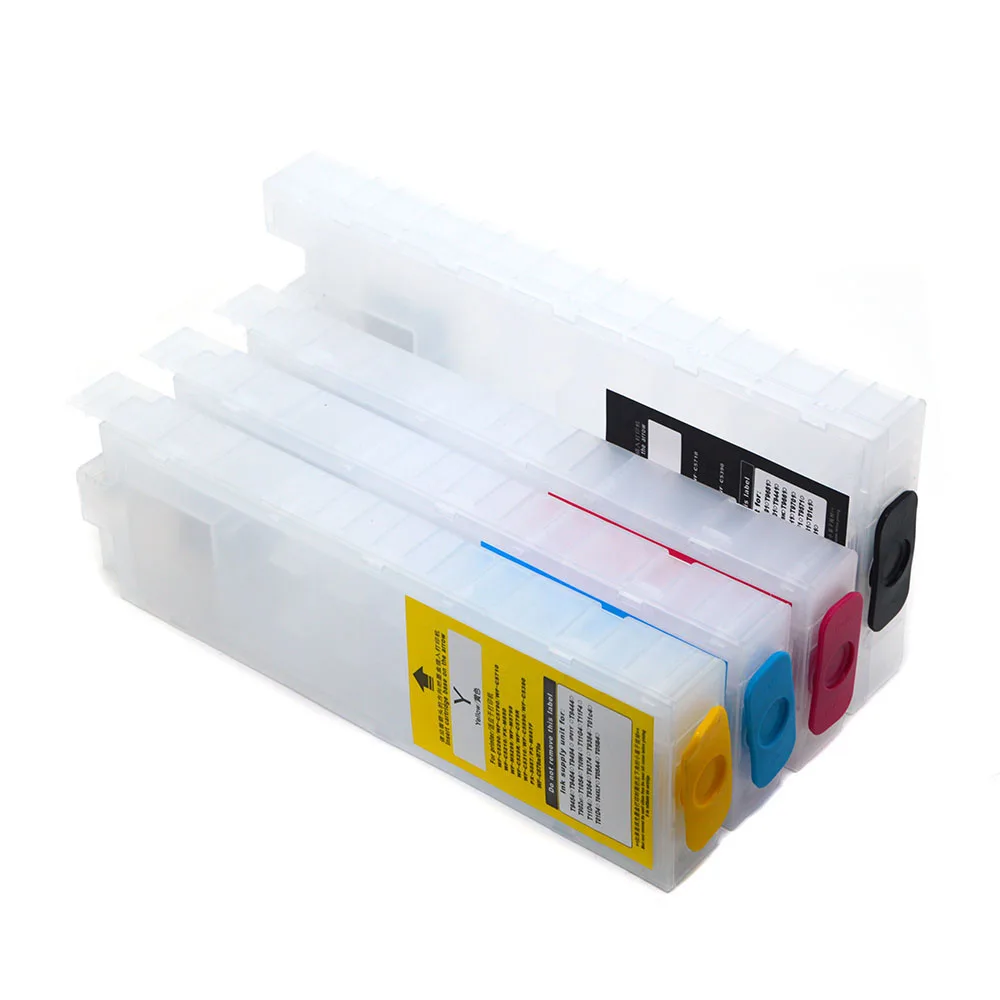 600ML+320ML Refill Ink Cartridge for Epson Workforce Pro WF-C5390 WF-C5890 WF-C5810 WF-C5310 NO Chip