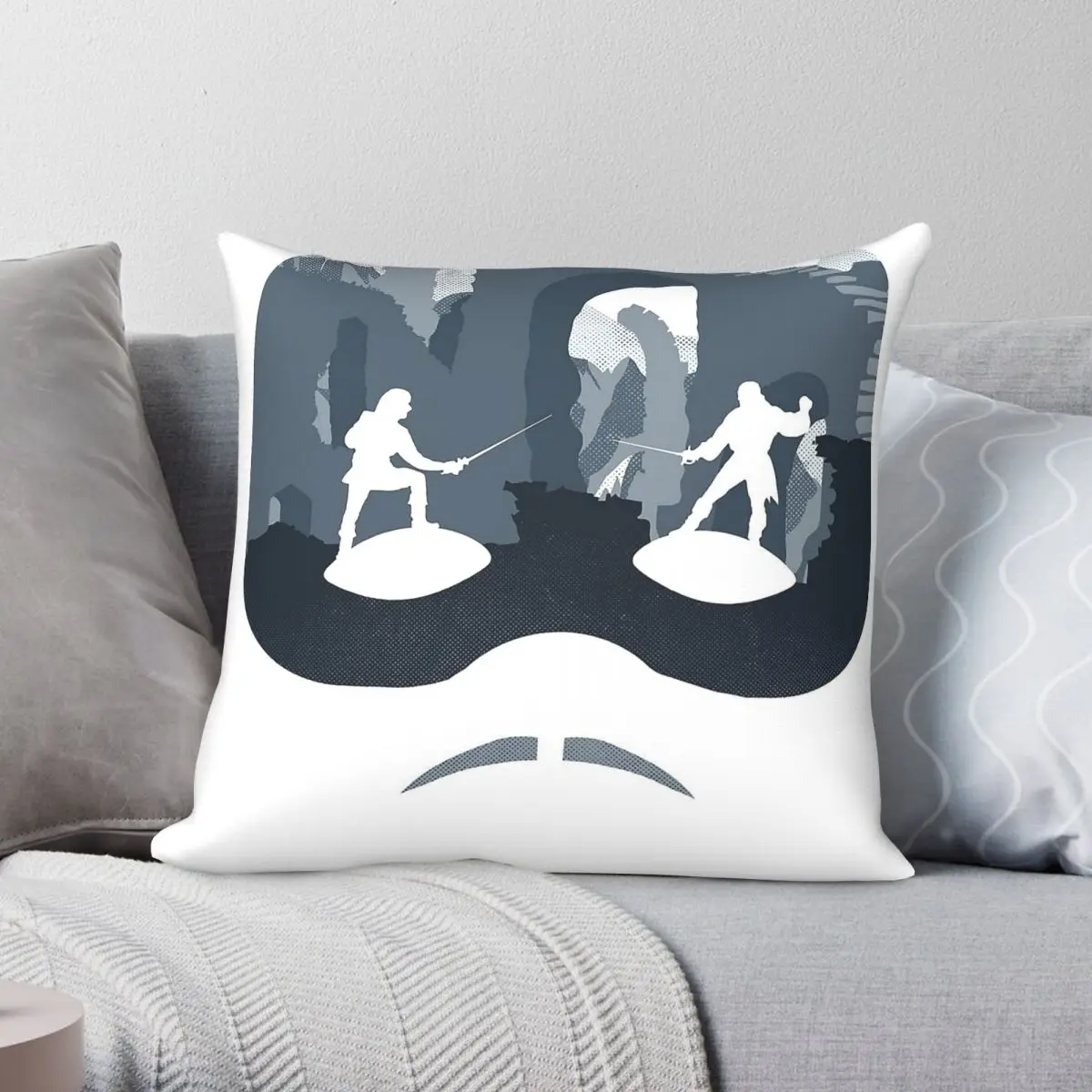 Princess Bride You Killed My Father Square Pillowcase Polyester Linen Velvet Printed Decor Throw Pillow Case Home Cushion Cover