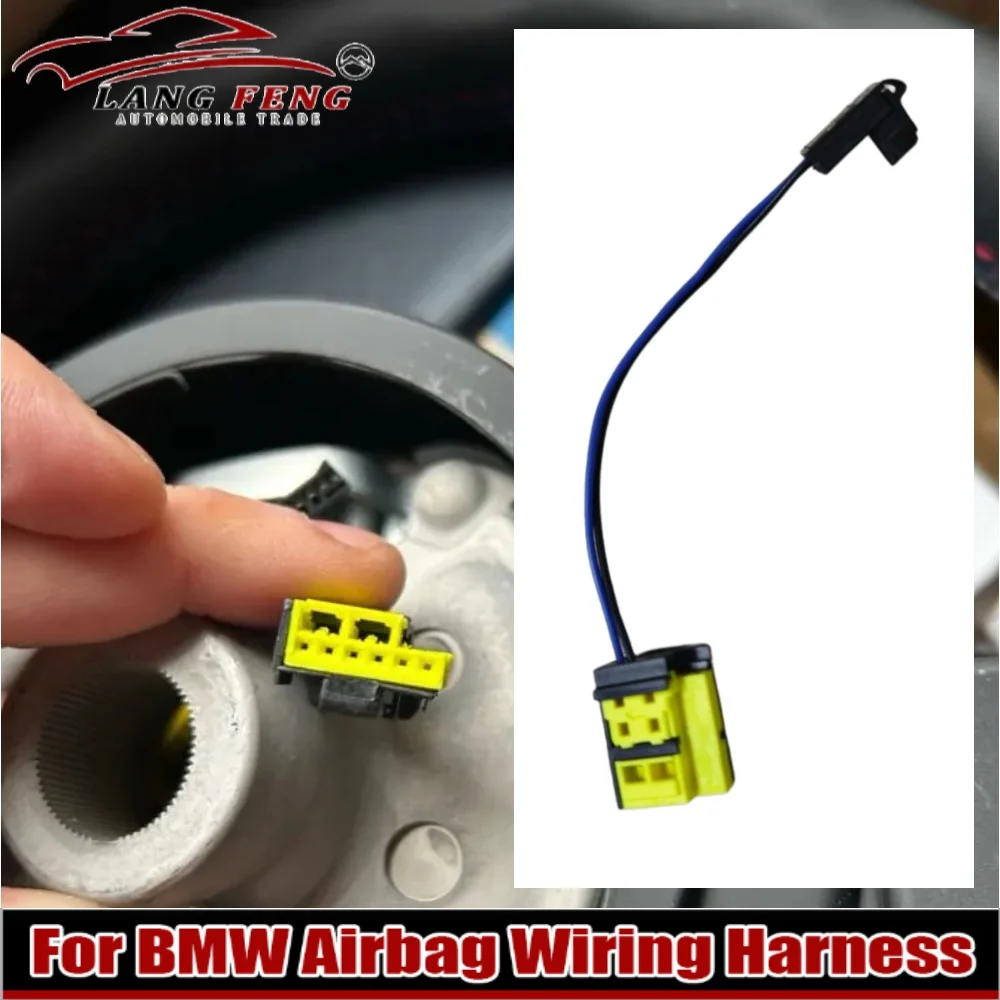For BMW E90 E84 E70 Steering Wheel Airbag Wiring Harness Airbag Wiring Plug Connector Steering Wheel Cable