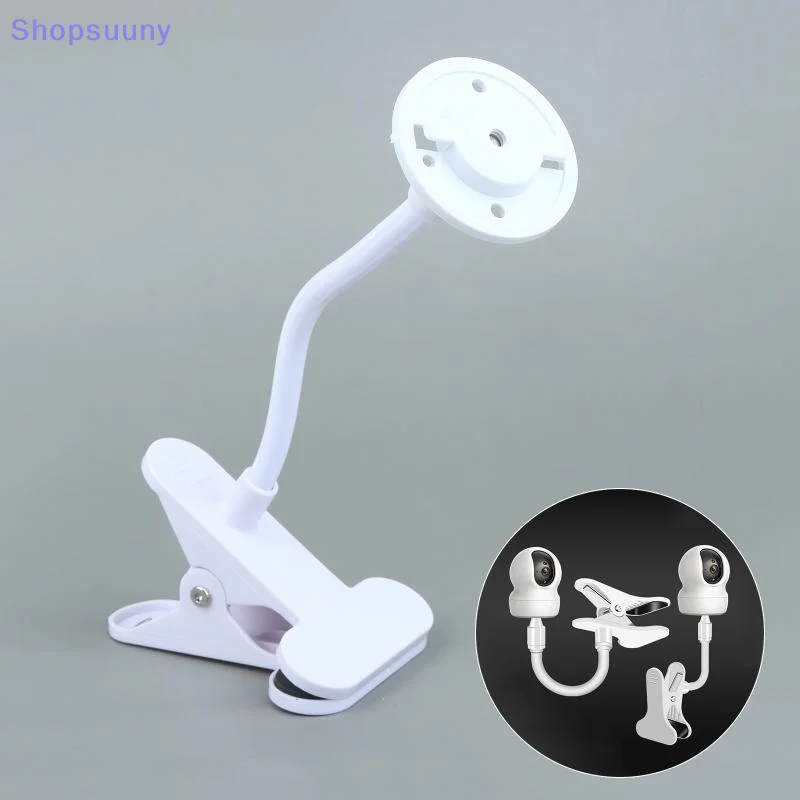 [SU]No Punching Portable Clip Mount Webcam Stand For TP-LINK Camera Monitor Holder Home Flexible Twist Mounting Kit[SU]