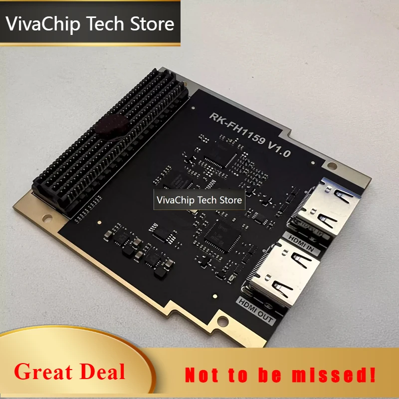 VivaChip TechRK-FH1159 FPGA 4K HDMI Video Input/Output Module HPC FMC Subcard Development Board FH1159
