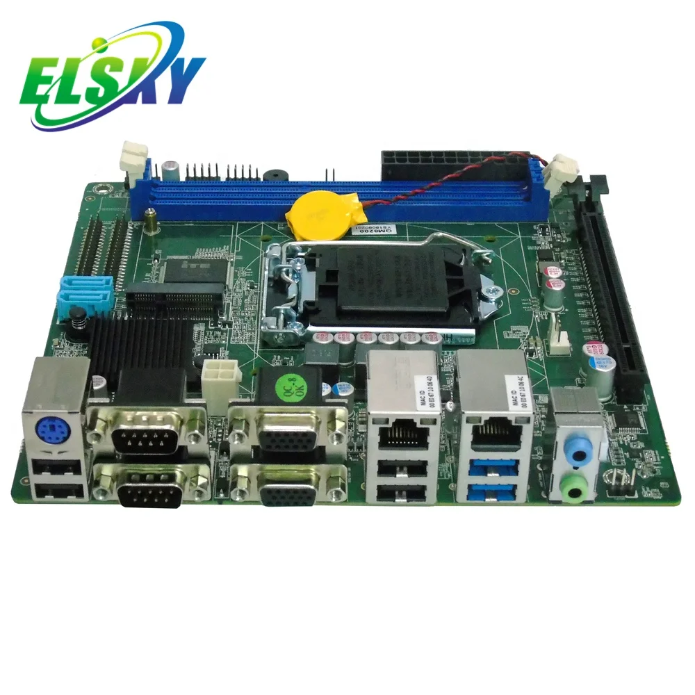 Desktop Computer Lga 1150 Motherboard QM8200 with Processor 4th Gen CORE I5 4430 H81 PCIE X16 Graphics Card for Gaming