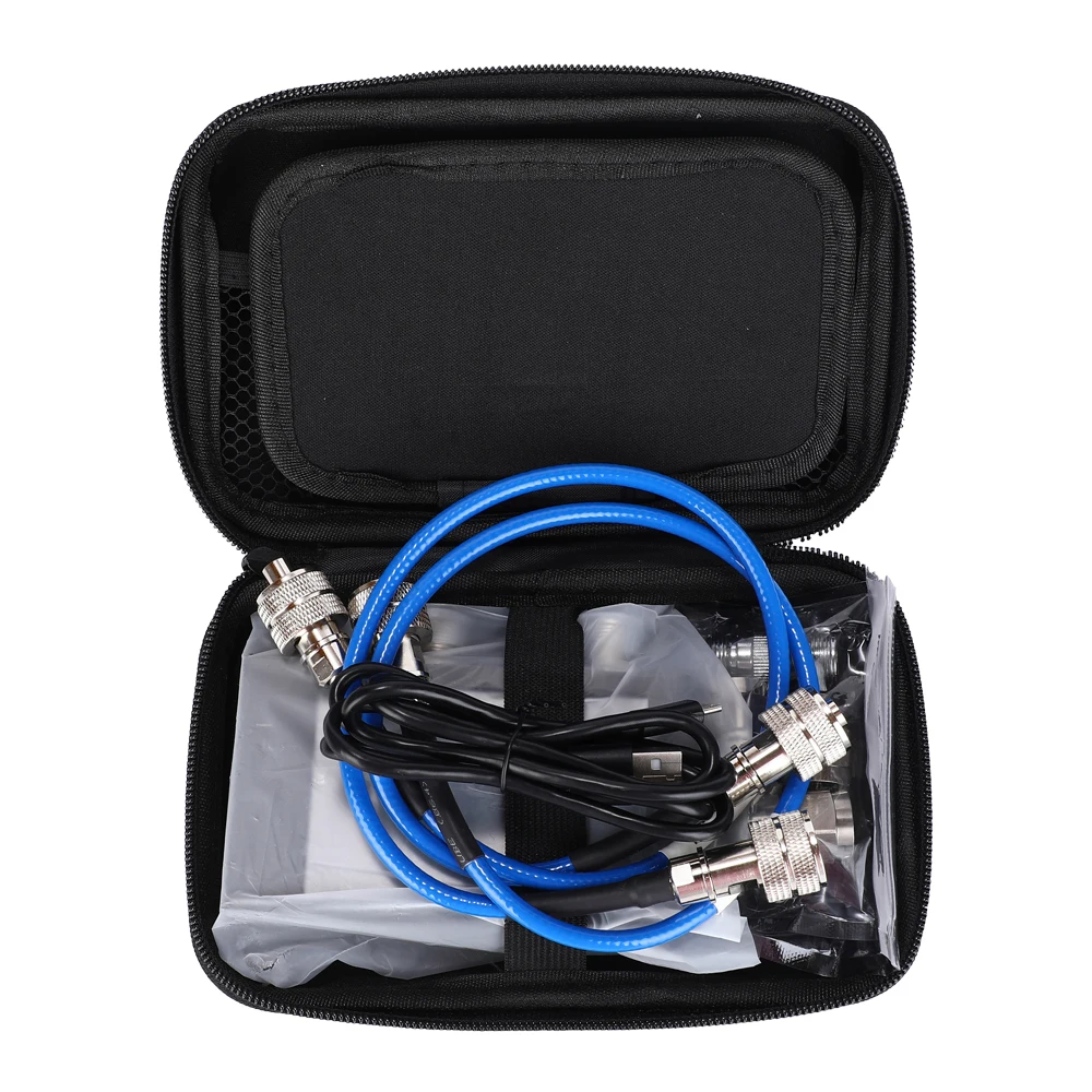 Imagem -06 - Nanovna v2 Analisador de Antena de Ondas Curtas hf Vhf Uhf com 4.0 Polegada Tft Lcd Toque Exibição Vetor Kit Analisador de Rede 3g Saa2n