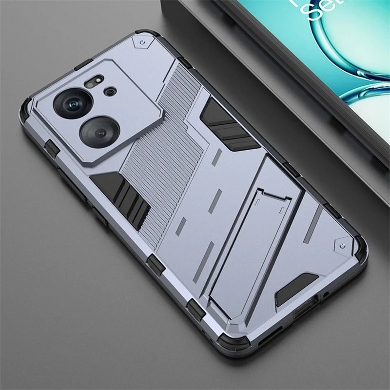Solid Rugged Armor Shockproof Phone Case For Xiaomi Poco X7 X6 X3 Pro F6 F5 Pro F3 Holder Stand Back Tough Cover