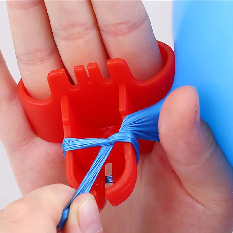 Accesorios para globos, 1 Uds., envío directo, Multicolor, anudador rápido para globos, sujetador para globos de látex, herramienta para nudos fácilmente, fiesta de boda