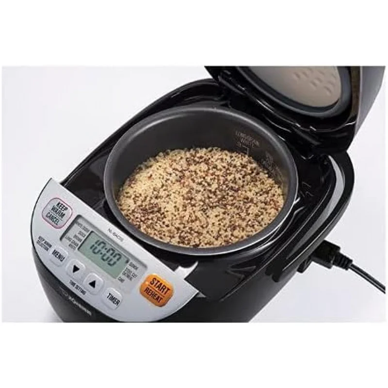 

(UUX)NL-BAC05SB Micom Rice Cooker & Warmer, Silver Black UQ