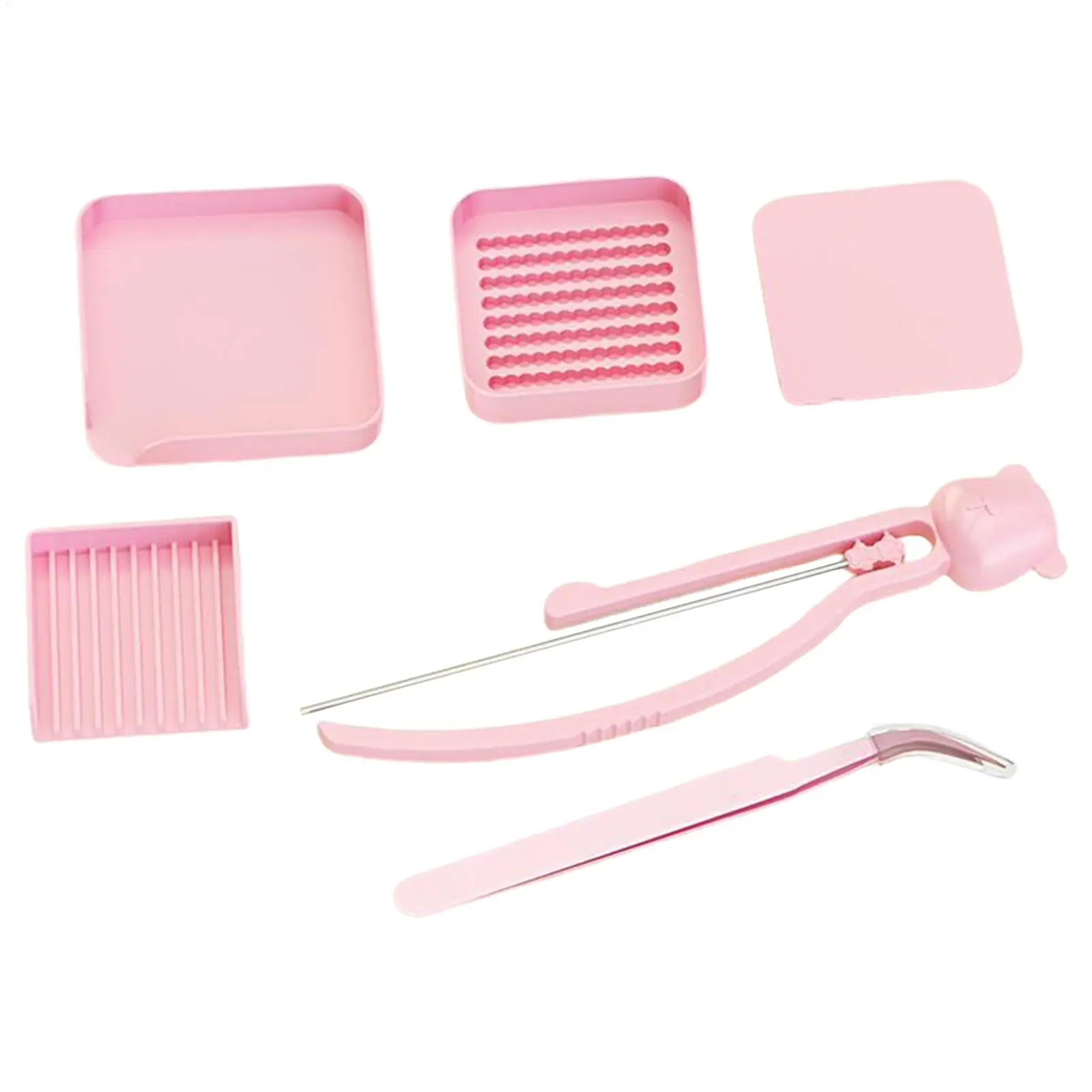 5pcs Beads Clip Tweezers Handmade DIY 2.6mm Tool Artifact Pen Needle Shovel Plate Tweezers for Hama Beads Tools Accessories
