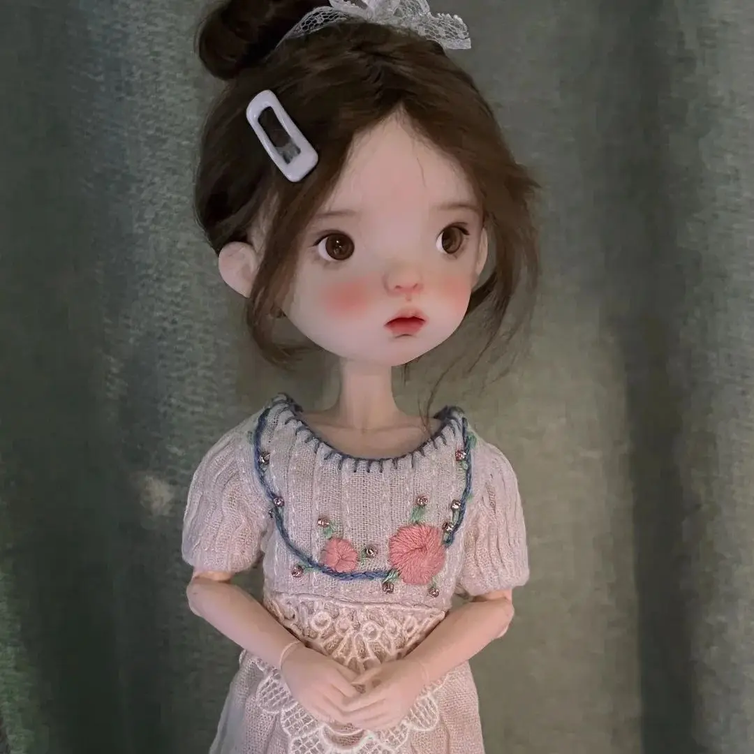 

Новая кукла BJD SD 1/6 Landoudou, милая девушка, изысканные высококачественные игрушки из смолы, куклы в макияже, бесплатная доставка