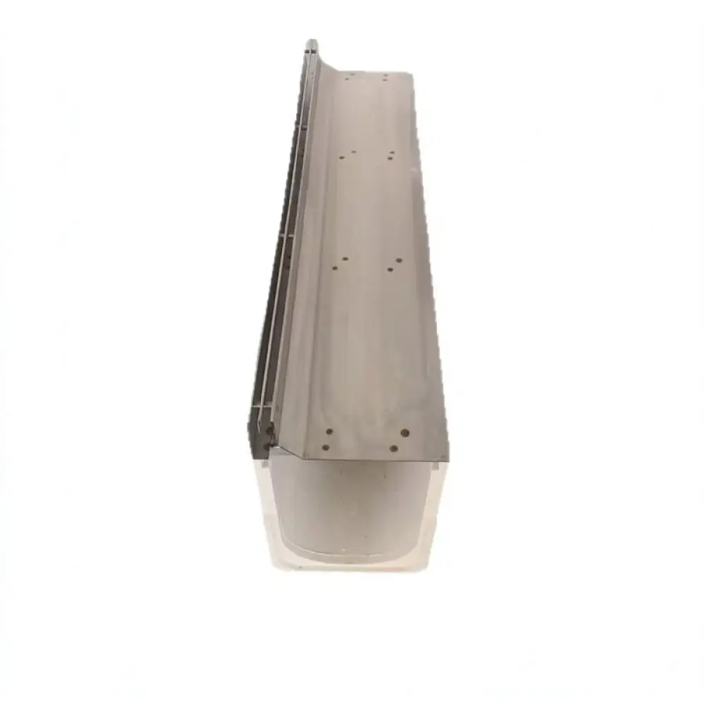 Stainless Steel Linear Drain Cover 304 U Shape Slotted Grid Kitchen Bathroom Sewer Floor Waste Filtration Plate