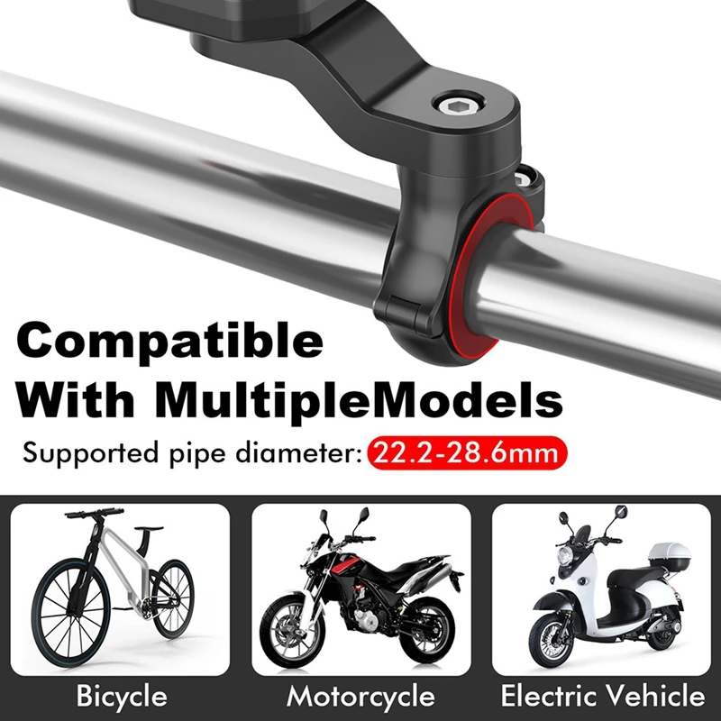 Shockproof Phone Bracket Navigation Phone Holder Anti-Shake Bicycle Handlebar Stem Holder