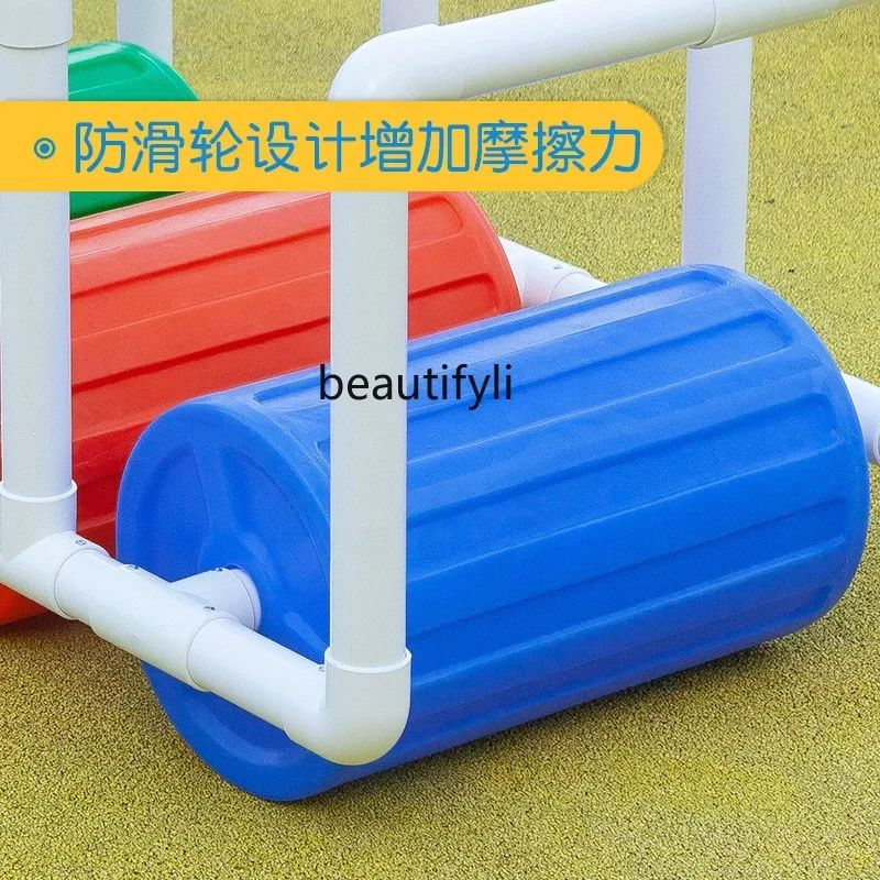 Activités de sports de plein air de maternelle, voiture à roulettes multi-personnes, jouets pour enfants, équipement de formation