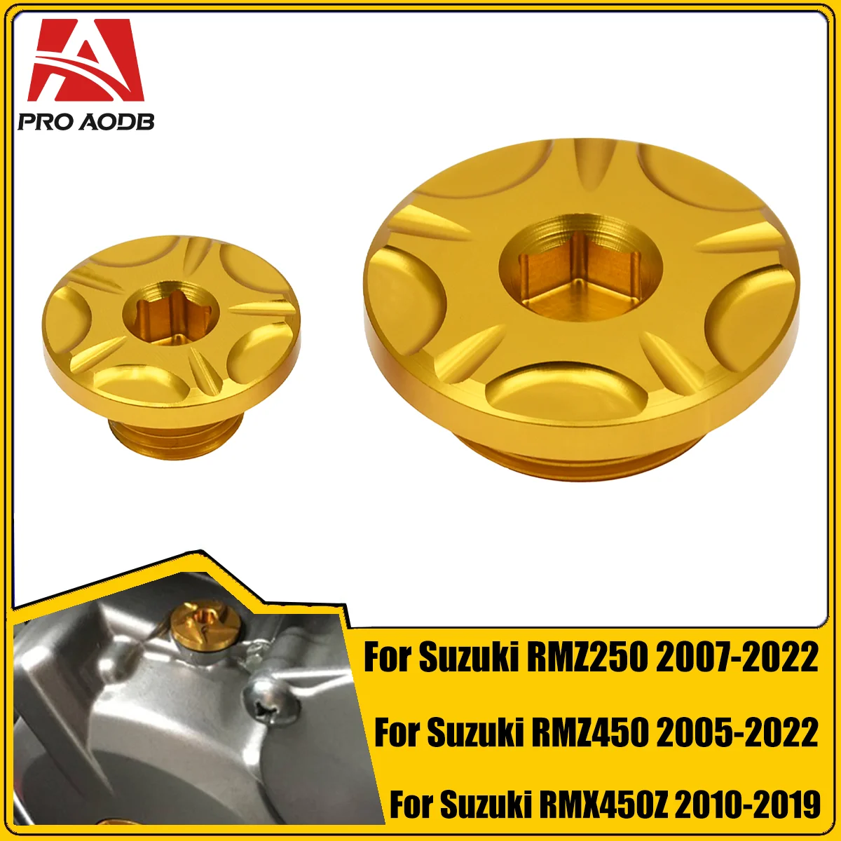 

Motorcycle CNC Aluminum Gold Timing Screws For SUZUKI RMZ450 2005-2019 RMZ250 2007-2019 RMX450Z 2010-2019 RMZ RMX 250 450 450Z