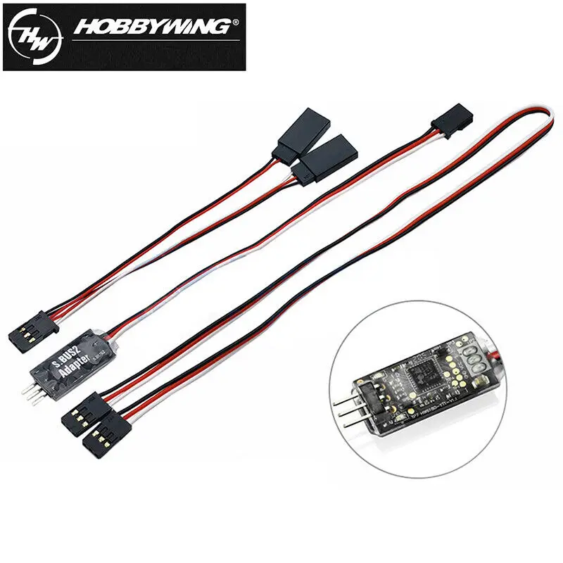 Hobbywing S.BUS2 Telemetry Adapter for Futaba Platinum V4/V4.1/V5 ESC Connector