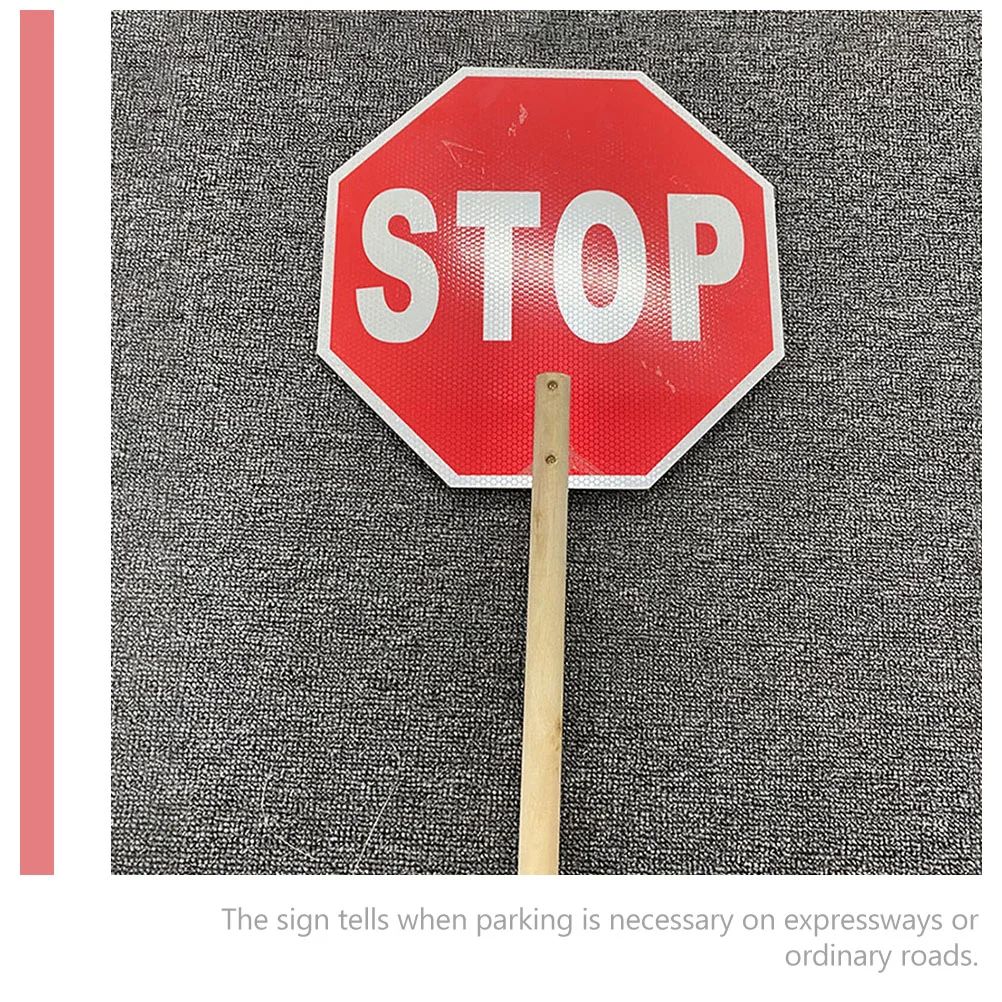 Sign Traffic Stop Signsfor Warning Safety Street Reflective Road Model Bedroom Room Slow Red Learning Railroads Light Indicator