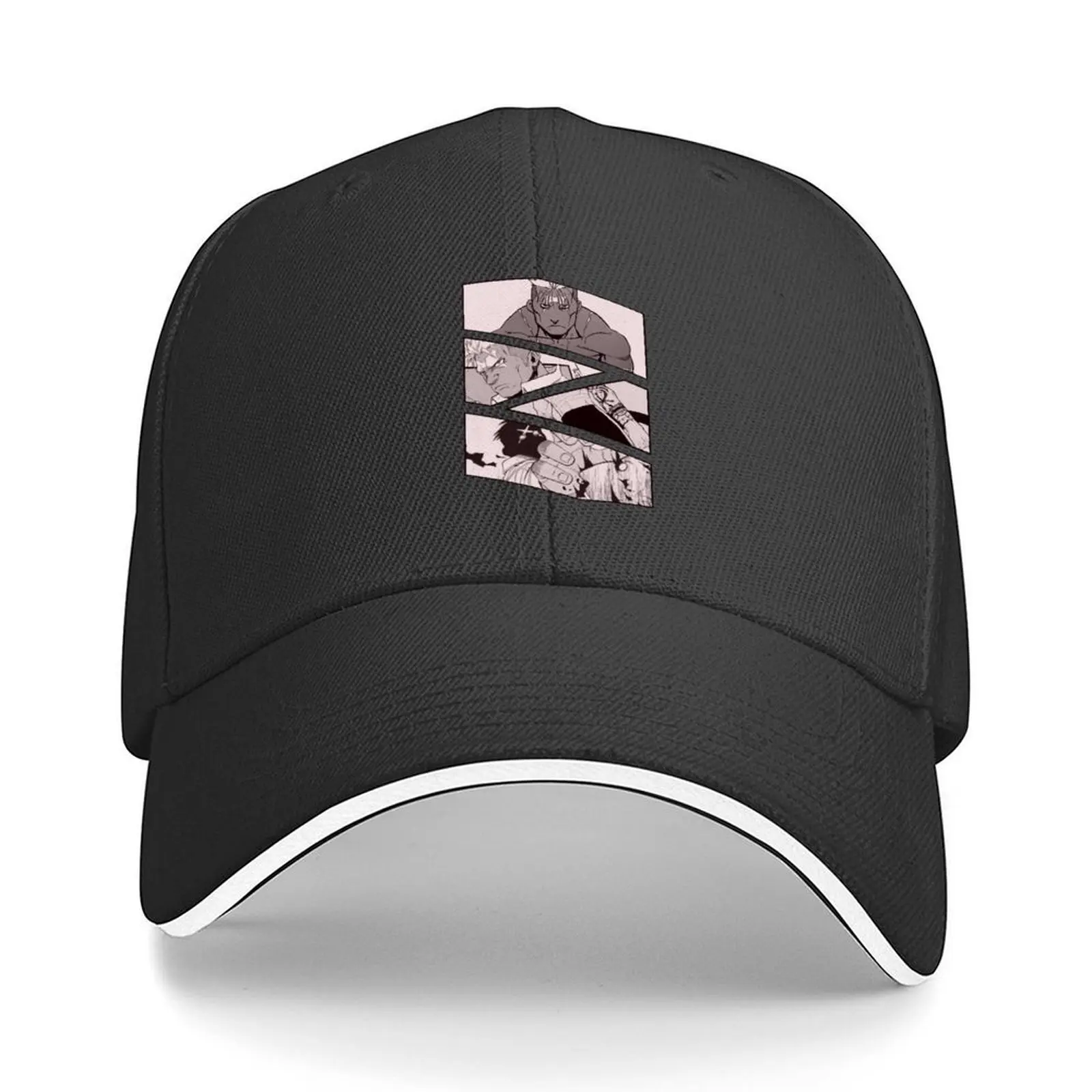 Scar Fullmetal Alchemist Brotherhood Hagane no renkinjutsushi Manga Panel diseño gorra de béisbol sombrero masculino gorras para hombre y mujer