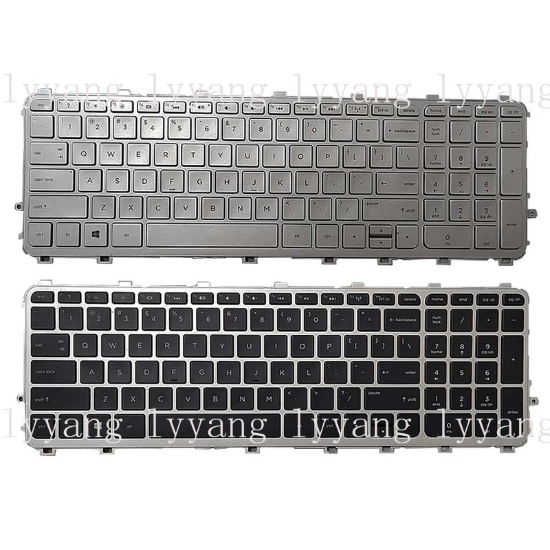 Para HP ENVY 15-J 15-17J TPN-I110 15-j105TX 17-J000 Teclado retroiluminado para portátil
