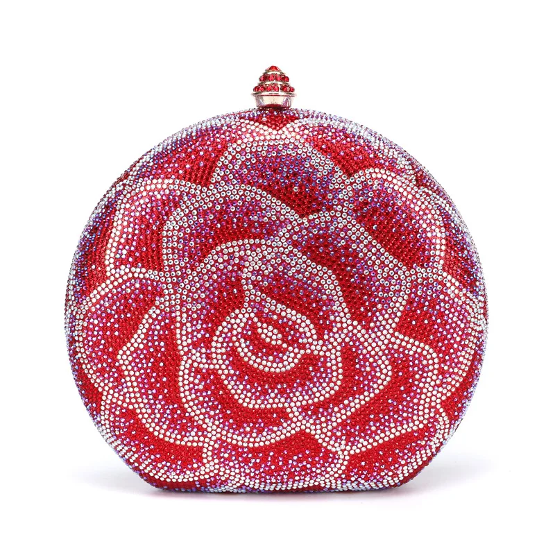 

Rhinestone Diamond Hot Diamond Dinner Clutch Bag Light Luxury Ladies Evening Party Crossbody Banquet Bag Bolso Diseñador De Lujo