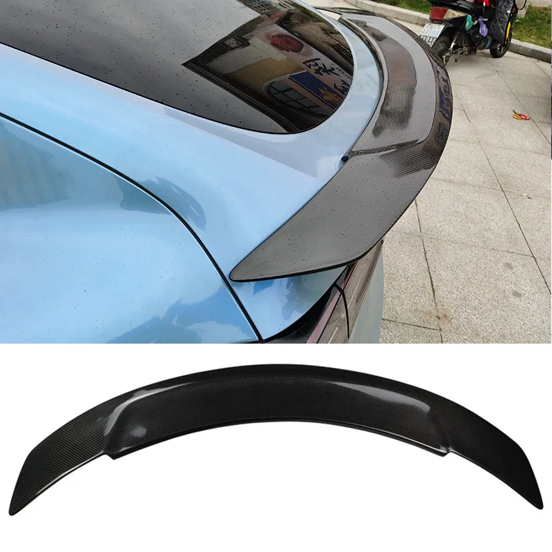 

Подходит для Tesla Model 3/Y из настоящего углеродного волокна без удара Sport RT GT, заднее крыло большого давления