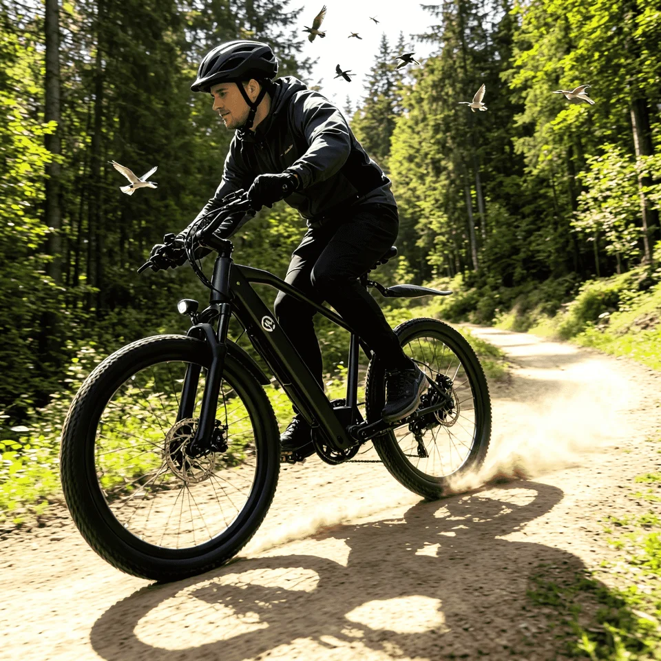 Vacation holiday ebike 48V 500W Shimano TX30 shifter US local shipping 24hr service comfortable travel ride image 1