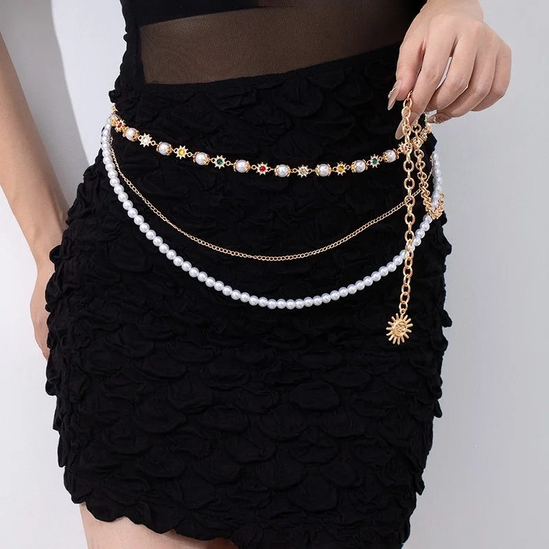 

Изысканные роскошные брелки со звездой и подвеской для мужчин, брюки в стиле рок-готика, поясные ремни, кошелек, сумка-цепочка, джинсы, брюки, мужские ювелирные изделия в стиле гранж