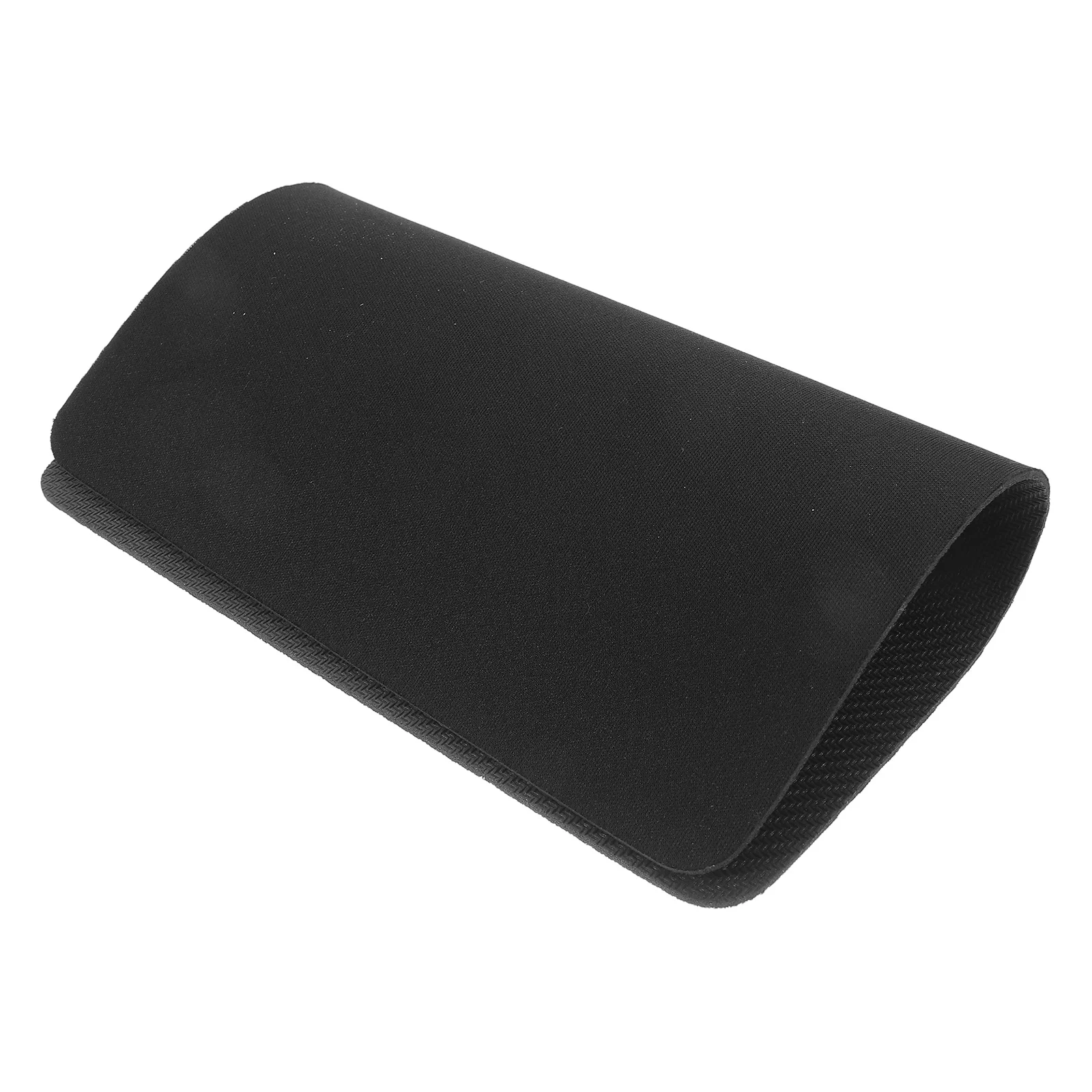 

Black Mouse Pad Anti-Skid Rubber Base Smooth Surface For Gaming Office Laptop Desktop Portable Compact Mousepad Desk Mat