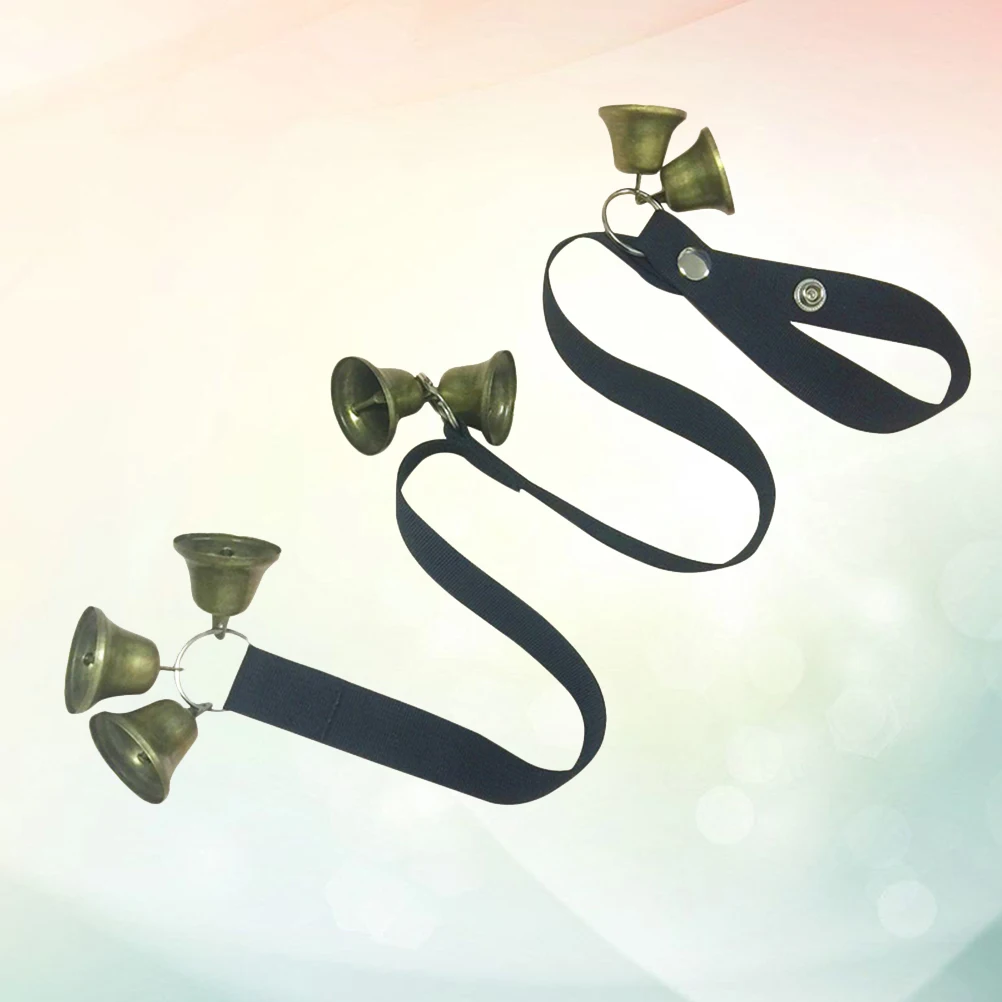 

7pcs Pet Dog Doorbell Durable Nylon Bell Thick Metal Snap Points Adjustable Door Bell For Pet Doorbell Rope Dog