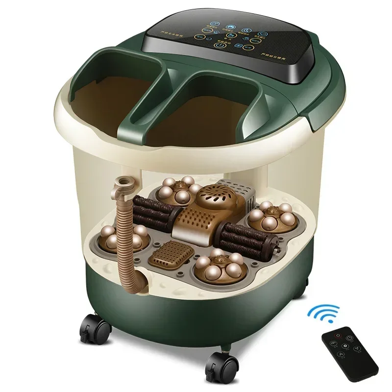 Foot bath automatic foot bath footbath household electric massage heating foot bath bucket wholesale gift generation.