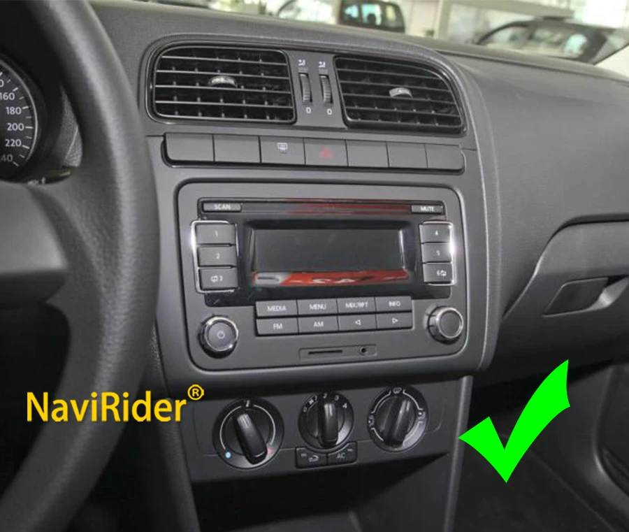 13.3inch Android 14 Carplay Auto Car Radio For VW Volkswagen POLO 5 2008 - 2020 Vento Multimedia Stereo Video Player 4G GPS DSP