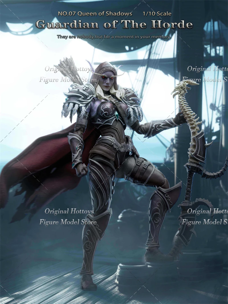 Mithril Studio 1/10 Scale Women Soldier Sylvanas The Horde Guard Queen Of Shadows Full Set 7-inch Action Figure Doll Gifts