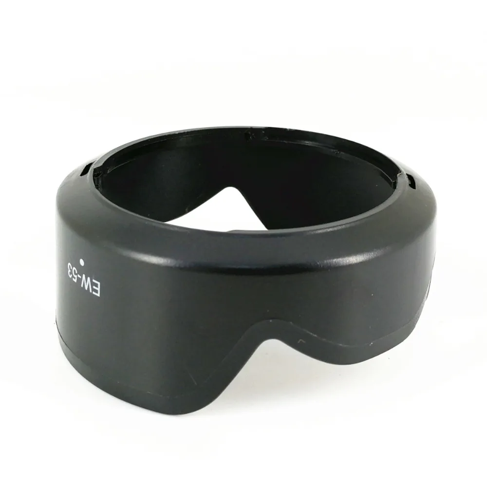 Parasol de lente de bayoneta de pétalos de flores, reemplazo de EW-53 para Canon EF-M 15-45mm f/3,5-6,3 IS STM/15-45mm f3.5-6,3 IS STM EW53 EW 53