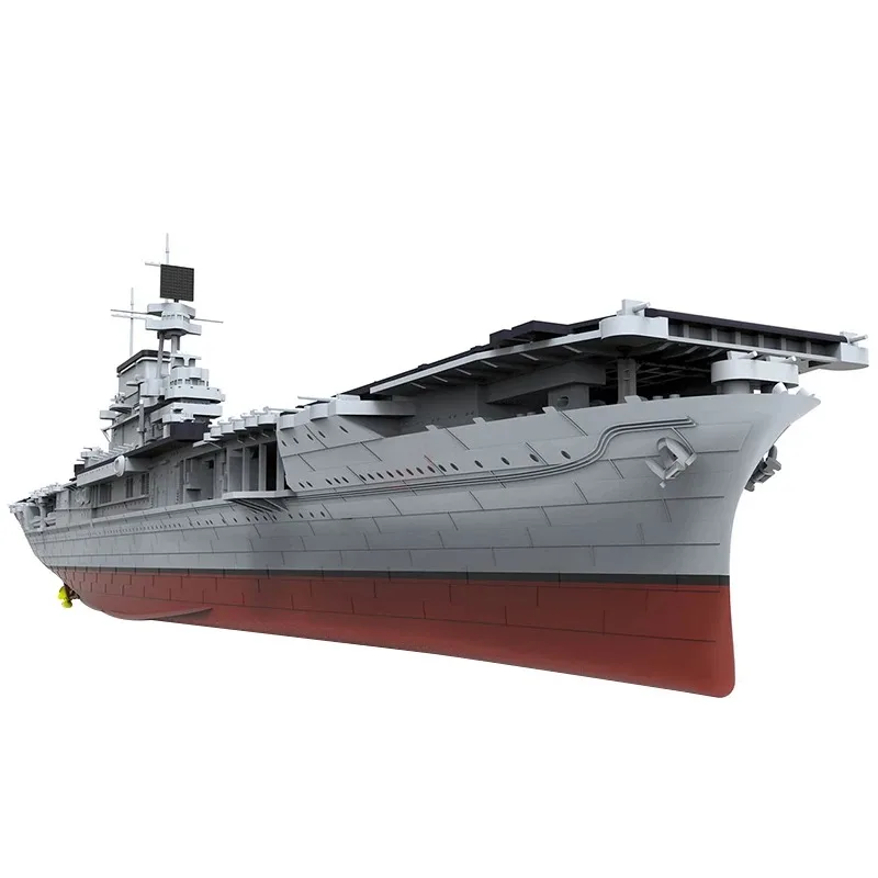 MENG PS-005 1/700 U.S. Navy aircraft carrier Enterprise (CV-6) Military Assembled Scale Model Kit DIY Toy, Collection  Gift