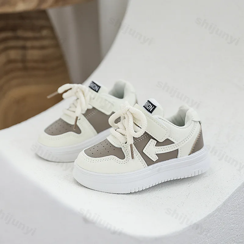 Children's Casual Board Shoes Spring Autumn New Non Slip Soft Sole Breathable Boys Sneakers Outdoor Non Slip Comfort Girls Flats