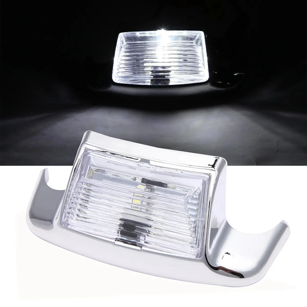 

Motorcycle LED Front Rear Fender Tip Lights Decorative Mudguard Trim Driving For Harley Touring Electra Glide Sport FLHS 1984,19