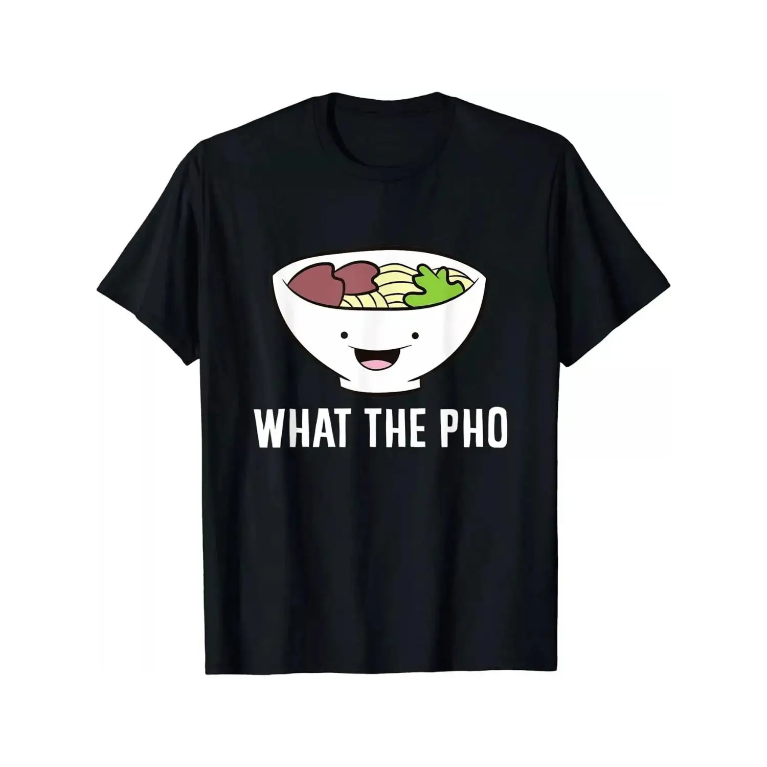 Men Crew Neck Black Short Sleeve T-Shirt, Funny Pun 