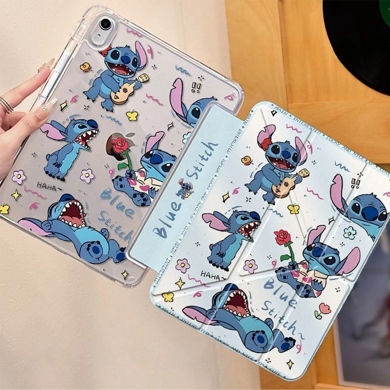 

Милый чехол для планшета iPad с отсеком для стилуса для Pro 11 дюймов, Air 7/6, Air 4/5, 10-го поколения 10.9 дюймов, Mini 6/7 8.3, Air 1/2 9.7 дюймов, 9-го поколения 10.2 дюймов