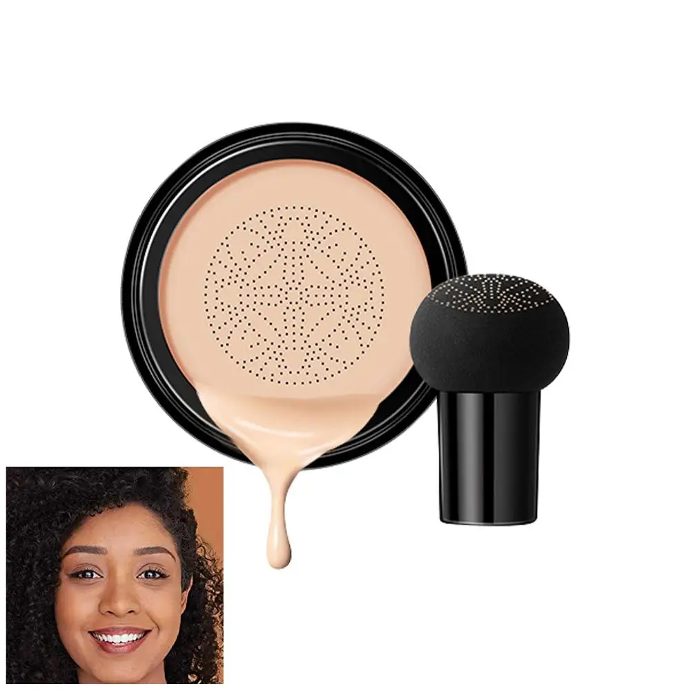 CC BB Cream Liquid Foundation Mushroom Head Air Cushion Cream Concealer Face Beauty Cosmetics Makeup Moisturizing N7G1