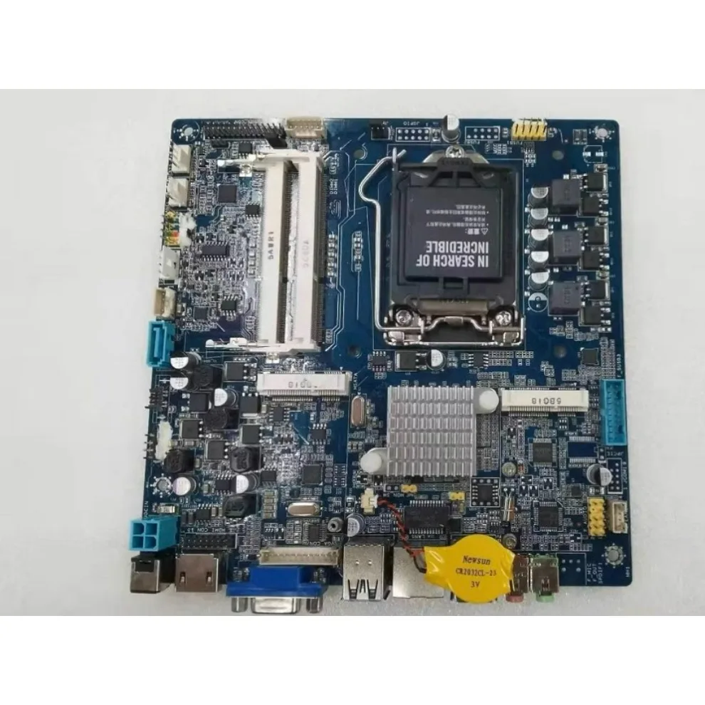 For JW H81I S1 1150 pin desktop computer all-in-one industrial control mini main board LVDS/H81itx   (store no. 0569）
