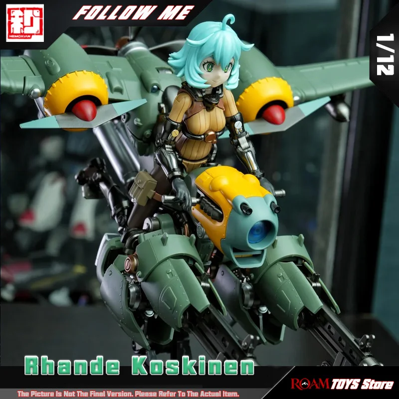 【New Products In Stock】HEMOXIAN Rhande Koskinen Coxigini 1/12 Mechanic Girl Movable Assembly Model Figure Action Figure Toy Gift