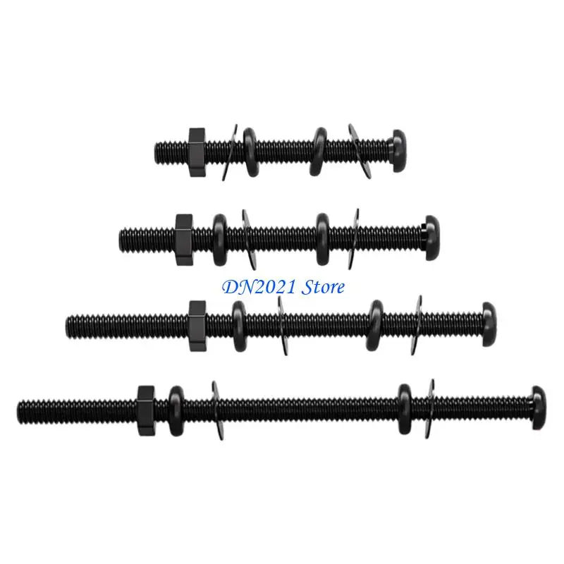 F3KE Multipurpose Long Computer Case Fan Screw Cooling Mounting Hardware Screw Cooling Fan Bolt Fan Screw Computer Case