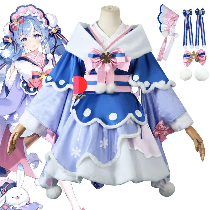 

Handmade in Stock Virtual Idol Mikku Cosplay V Singer Yumekawaa Princesss Exclusive Design Ver Cosplay Costume Budget-Friendly