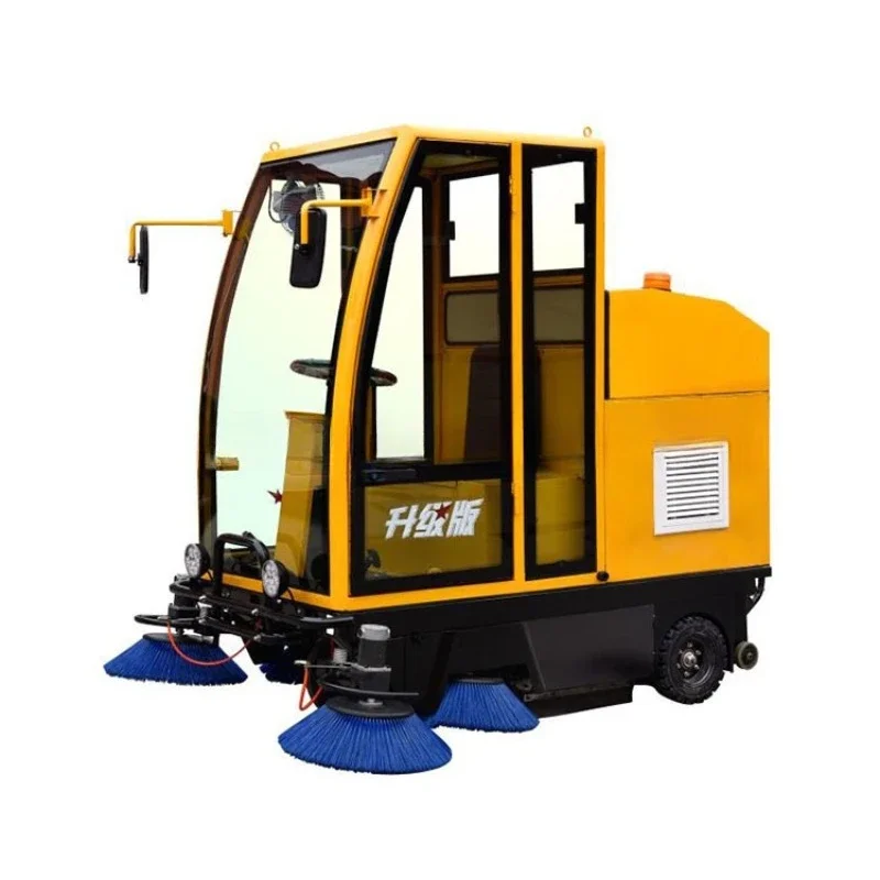 Dust leaf electric sweeper, sidewalk drive sweeper